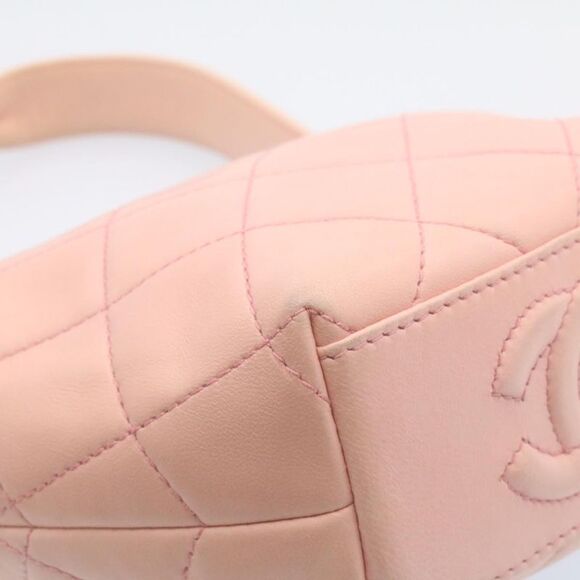 Chanel Matelassé Pink Leather Handbag (Pre-Owned) - Picture 12 of 12